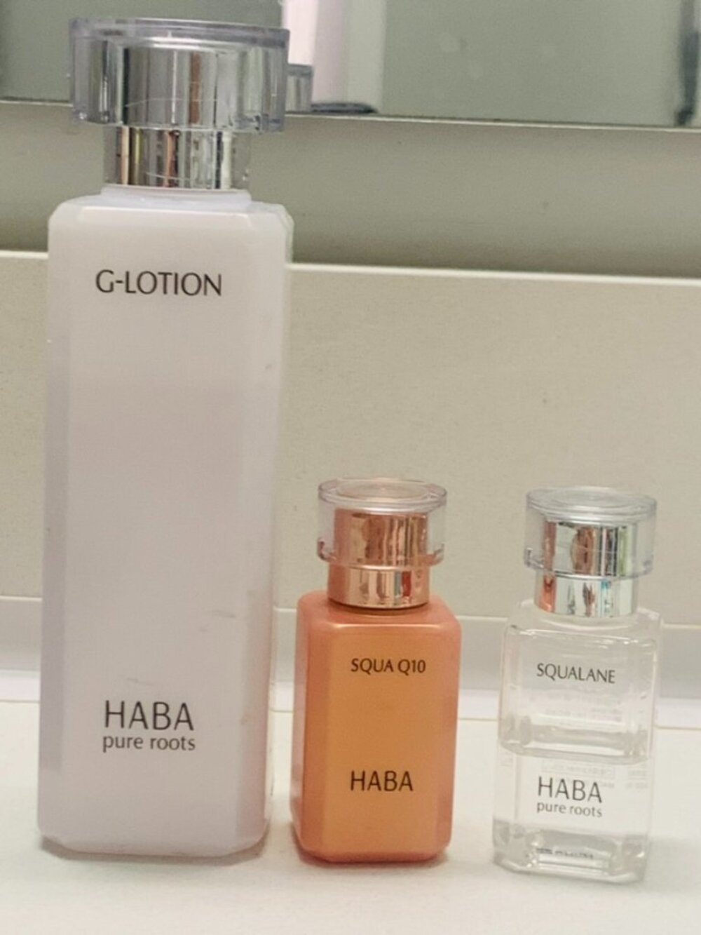 Full Size Japanese Skincare HABA Squalane pure roots + Squalane Q10 + G Lotion